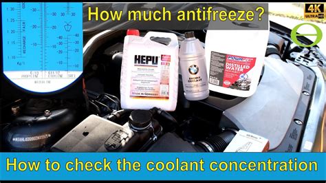 how to measure antifreeze concentration